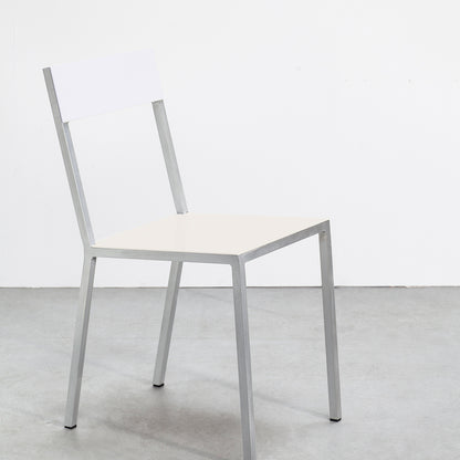 Alu Chair by Valerie Objects - Ivory Seat / White Back