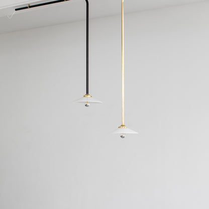 Ceiling Lamp No.2 by Valerie Objects - Unlacquered Brass