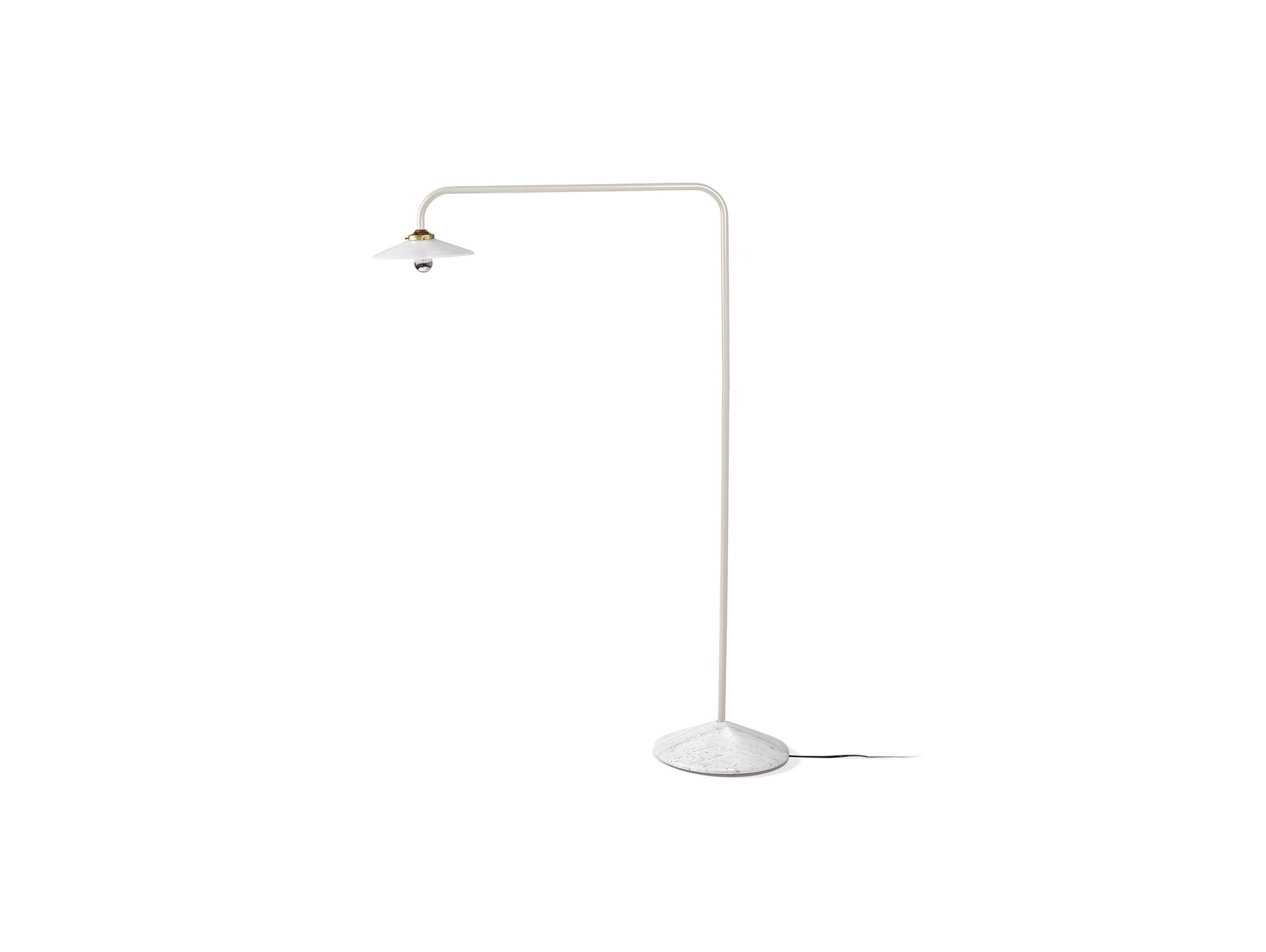 Standing Lamp Marble No.1 by Valerie Objects - Ivory
