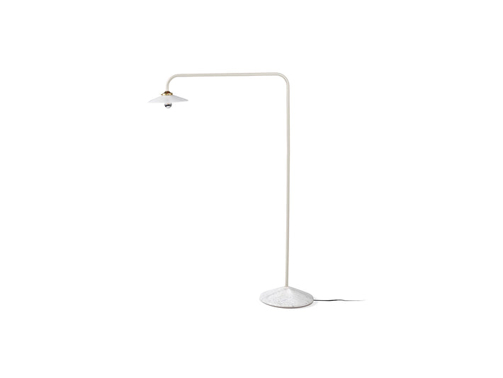 Standing Lamp Marble No.1 by Valerie Objects - Ivory