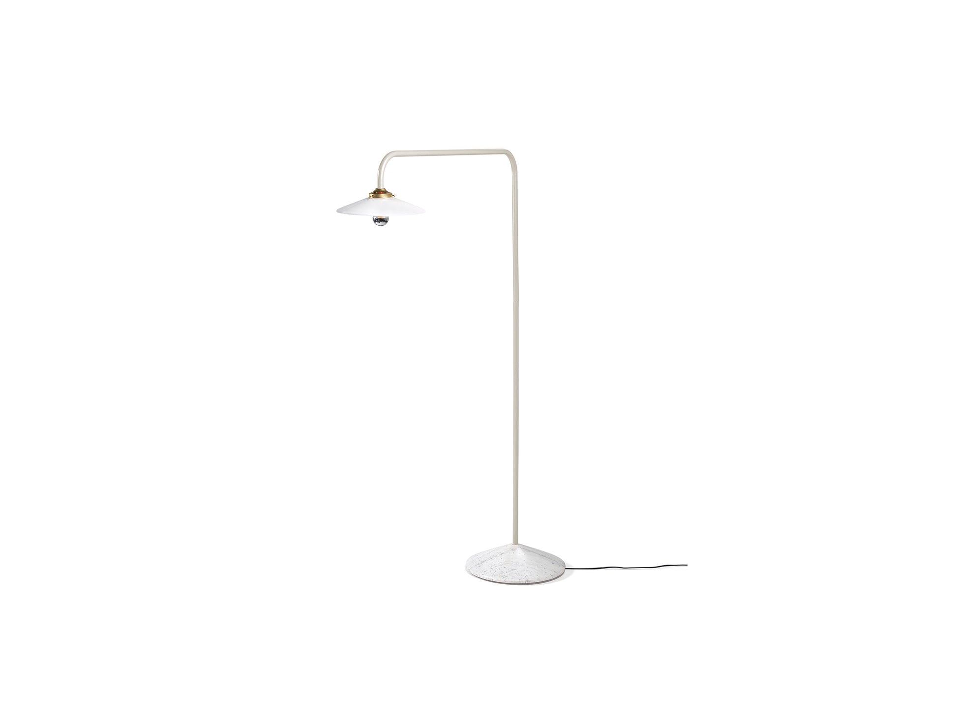 Standing Lamp Marble No.1 by Valerie Objects - Ivory