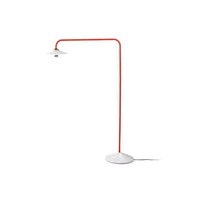 Standing Lamp Marble No.1 by Valerie Objects - Red