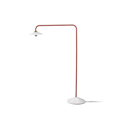 Standing Lamp Marble No.1 by Valerie Objects - Menie Red