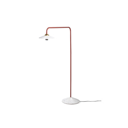 Standing Lamp Marble No.1 by Valerie Objects - Menie Red