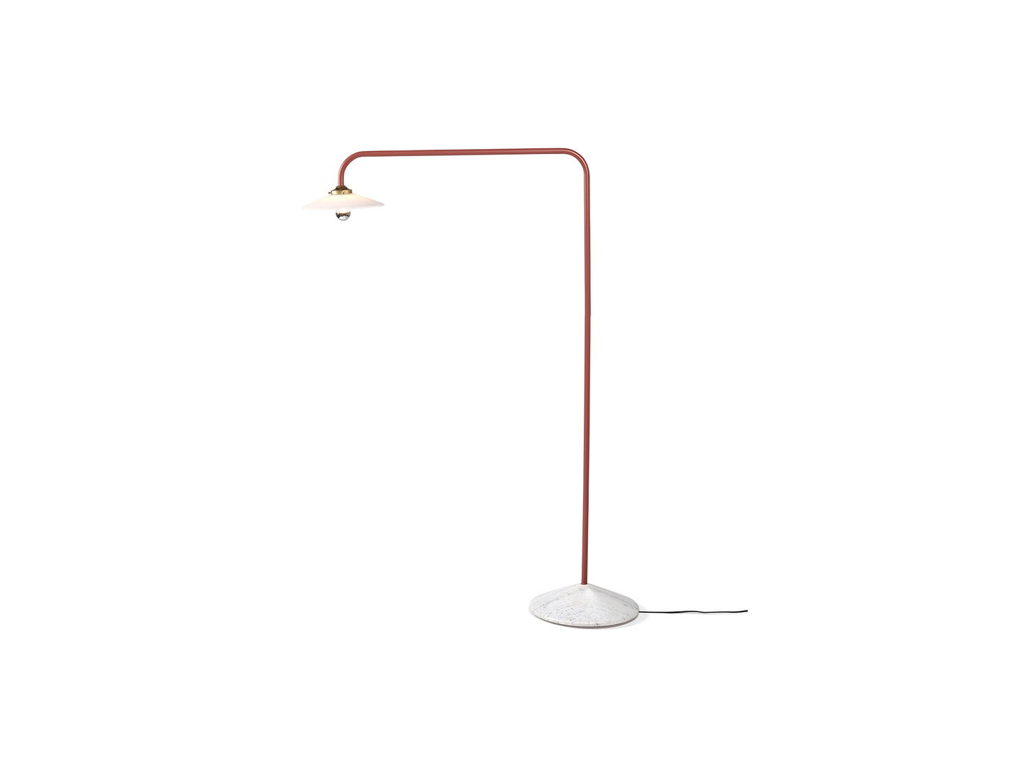 Standing Lamp Marble No.1 by Valerie Objects - Menie Red