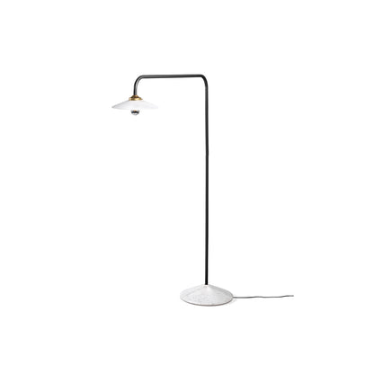 Standing Lamp Marble No.1 by Valerie Objects - Black