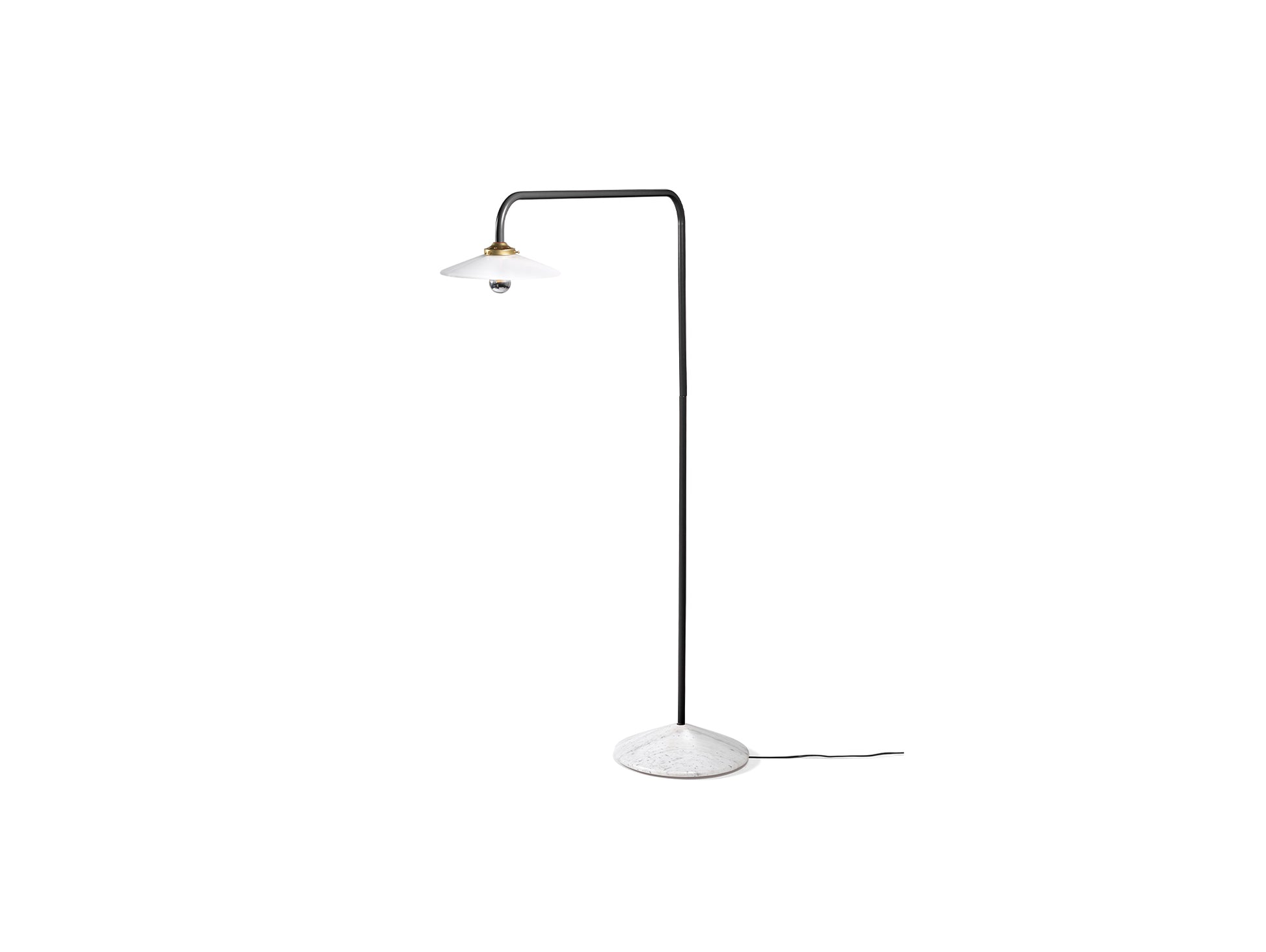 Standing Lamp Marble No.1 by Valerie Objects - Black
