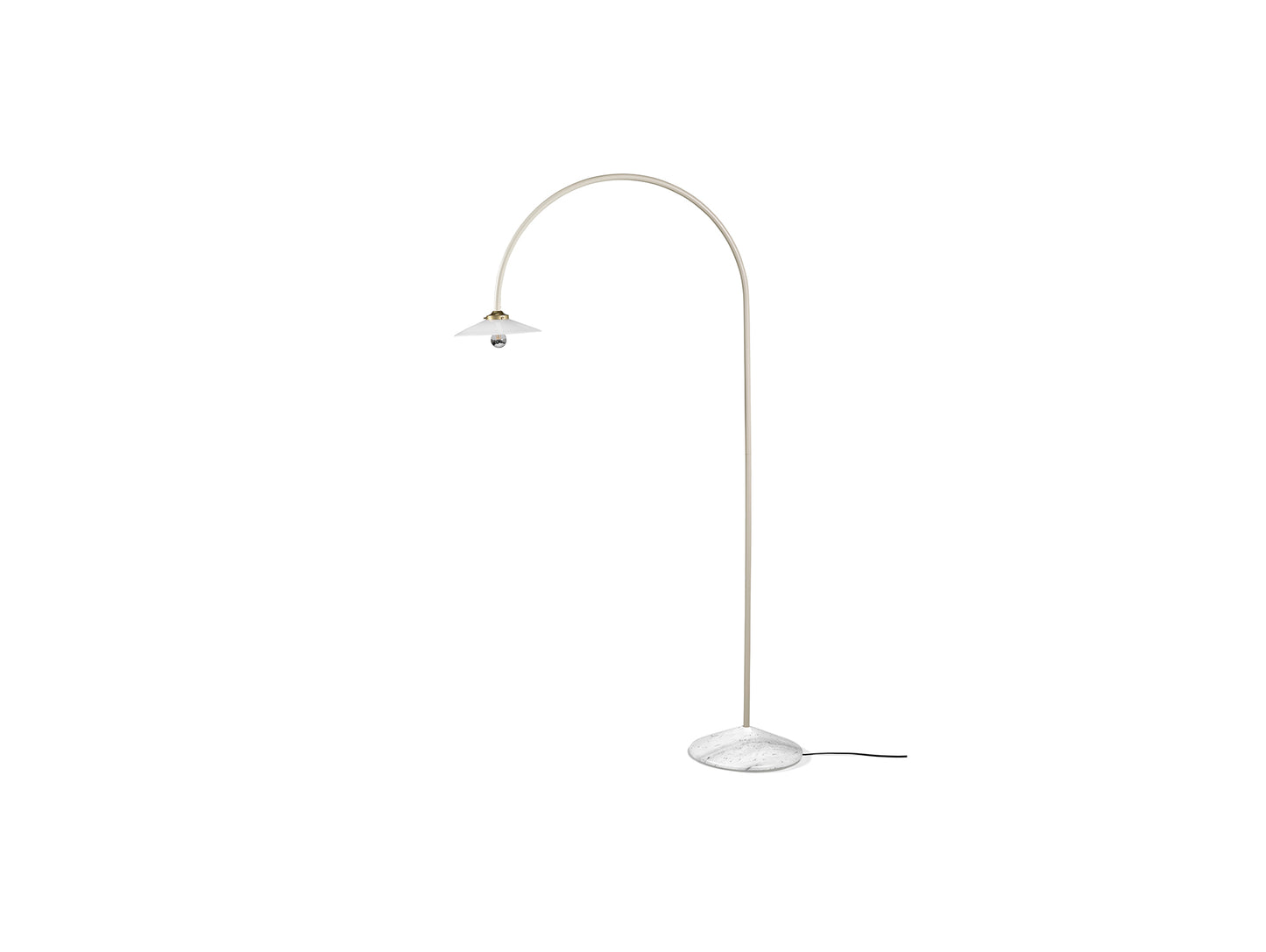 Standing Lamp Marble No.2 by Valerie Objects - Ivory