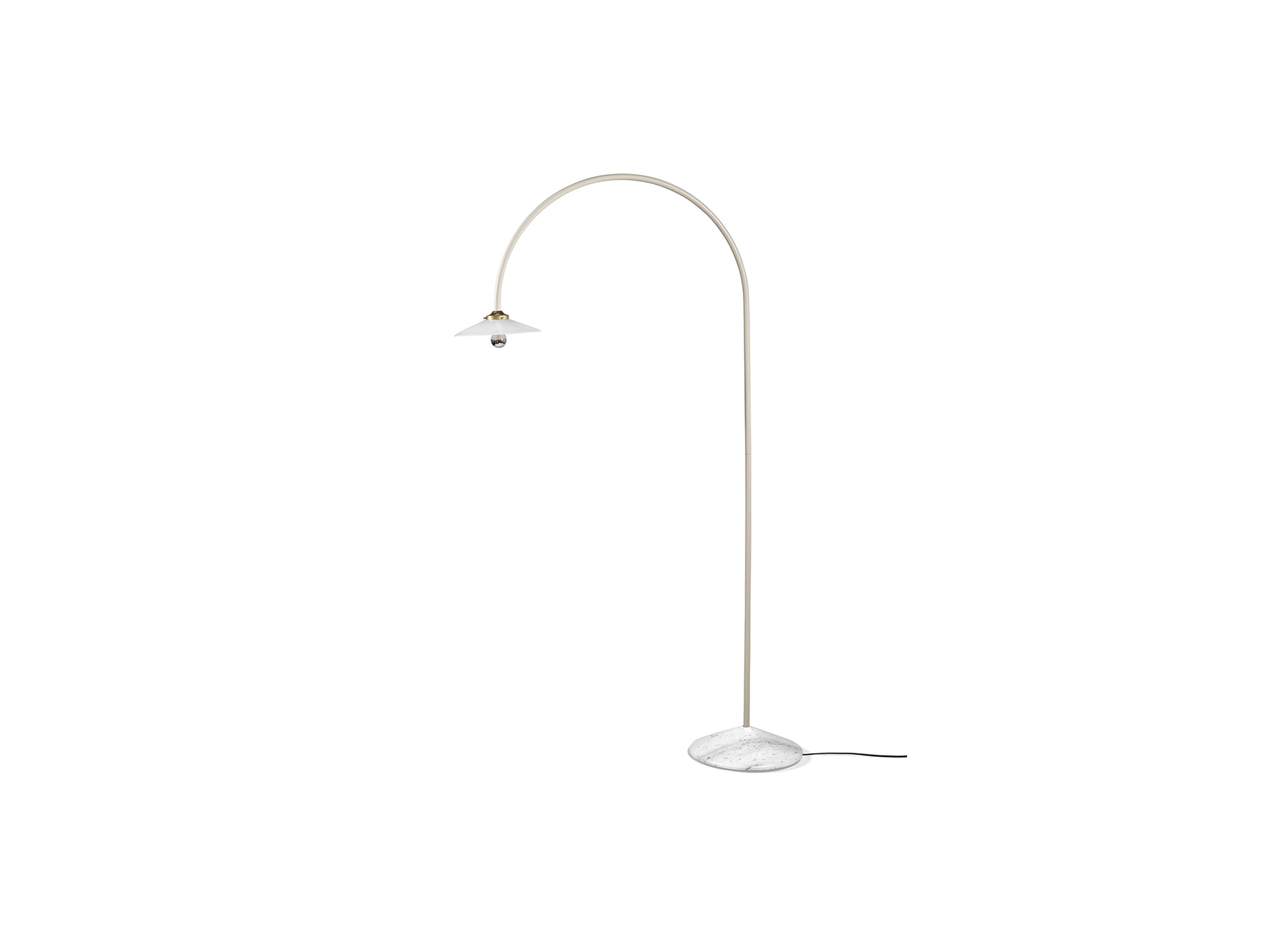 Standing Lamp Marble No.2 by Valerie Objects - Ivory