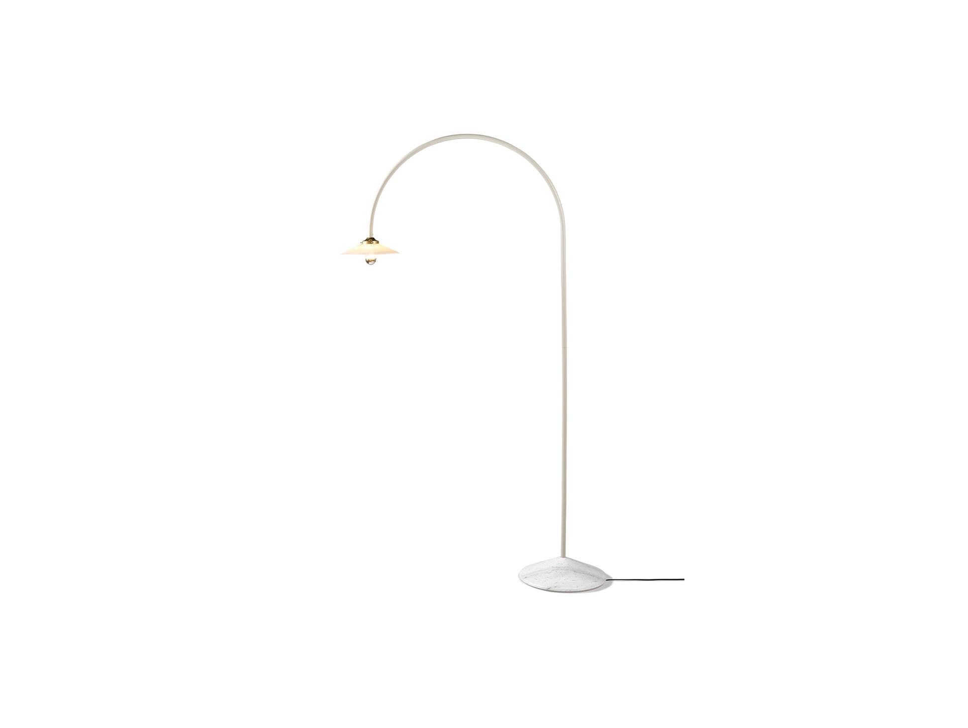 Standing Lamp Marble No.2 by Valerie Objects - Ivory