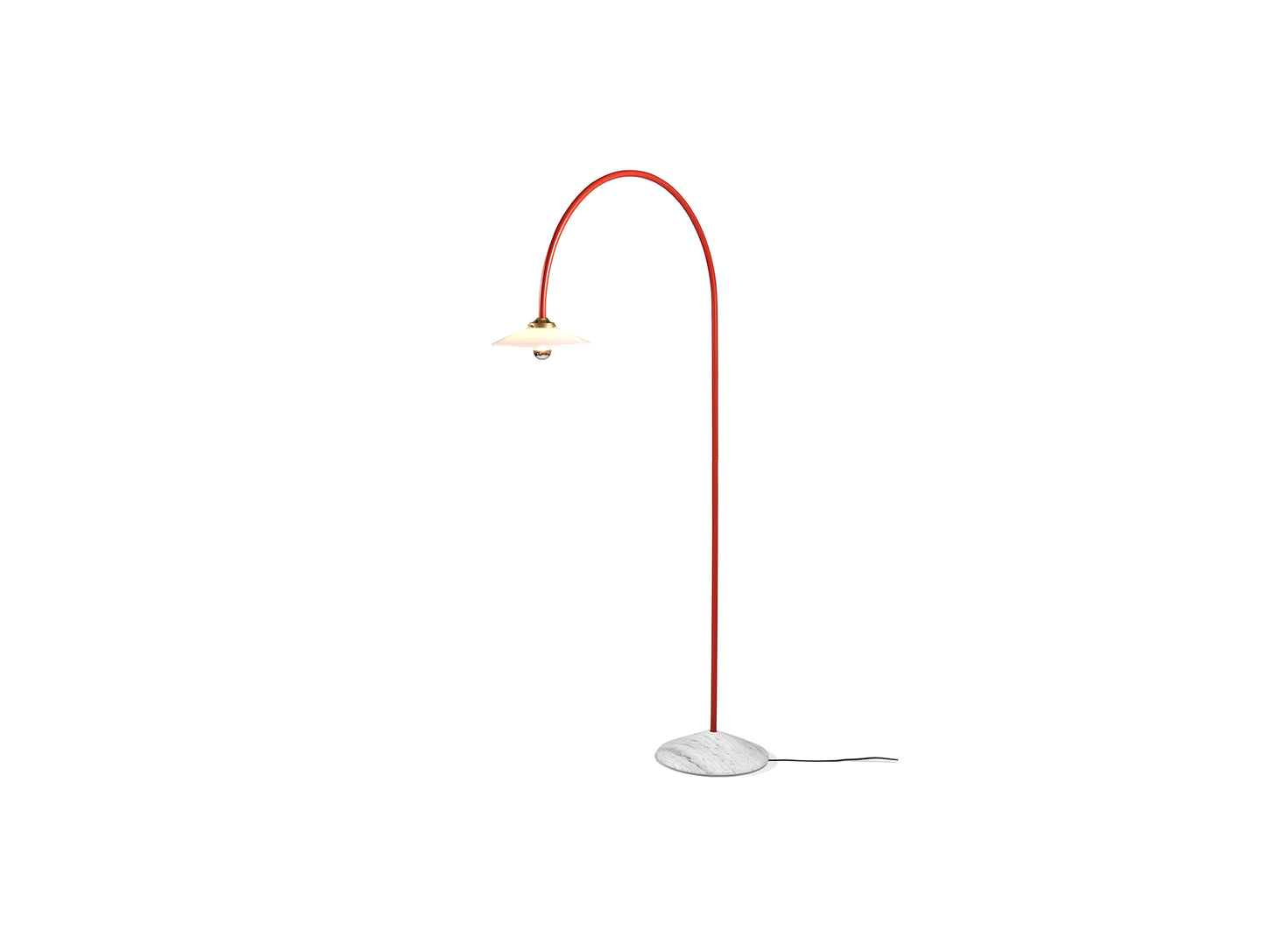 Standing Lamp Marble No.2 by Valerie Objects - Red