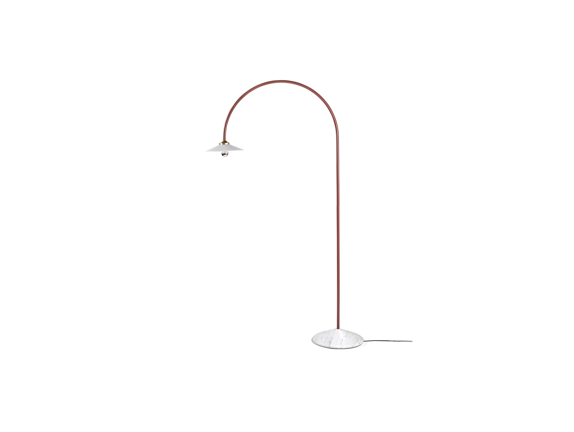 Standing Lamp Marble No.2 by Valerie Objects - Menie Red