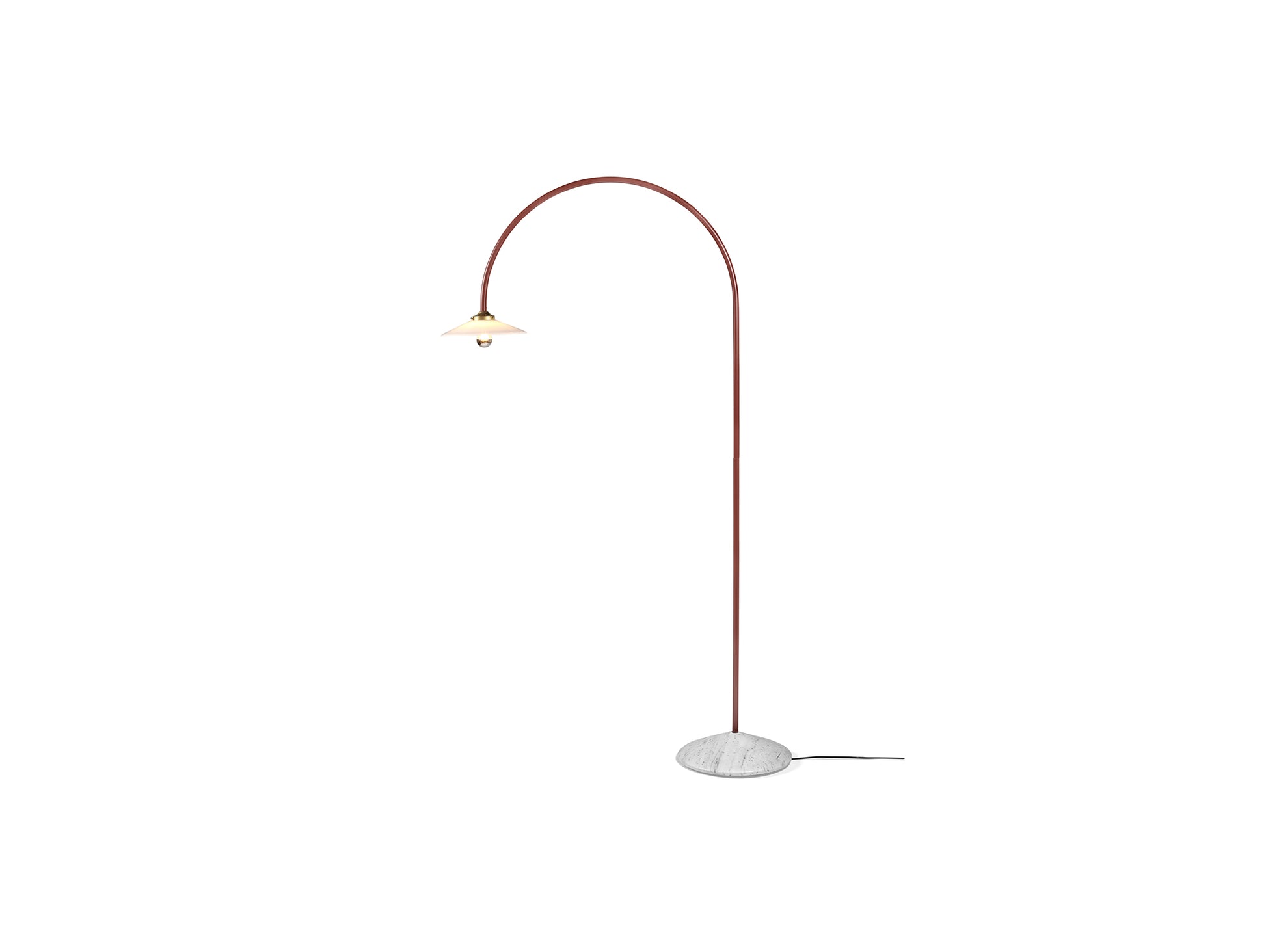 Standing Lamp Marble No.2 by Valerie Objects - Menie Red