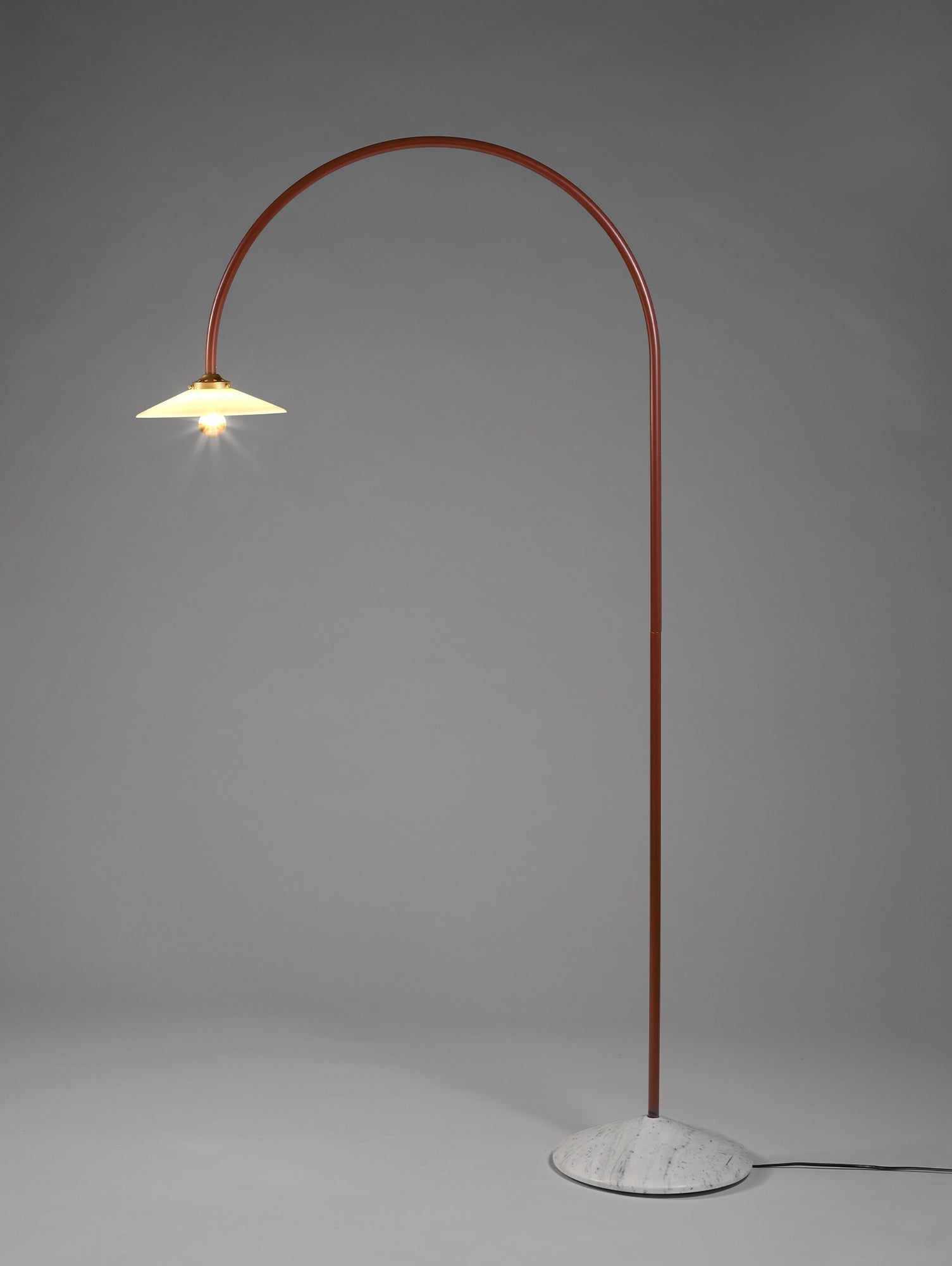 Standing Lamp Marble No.2 by Valerie Objects - Menie Red