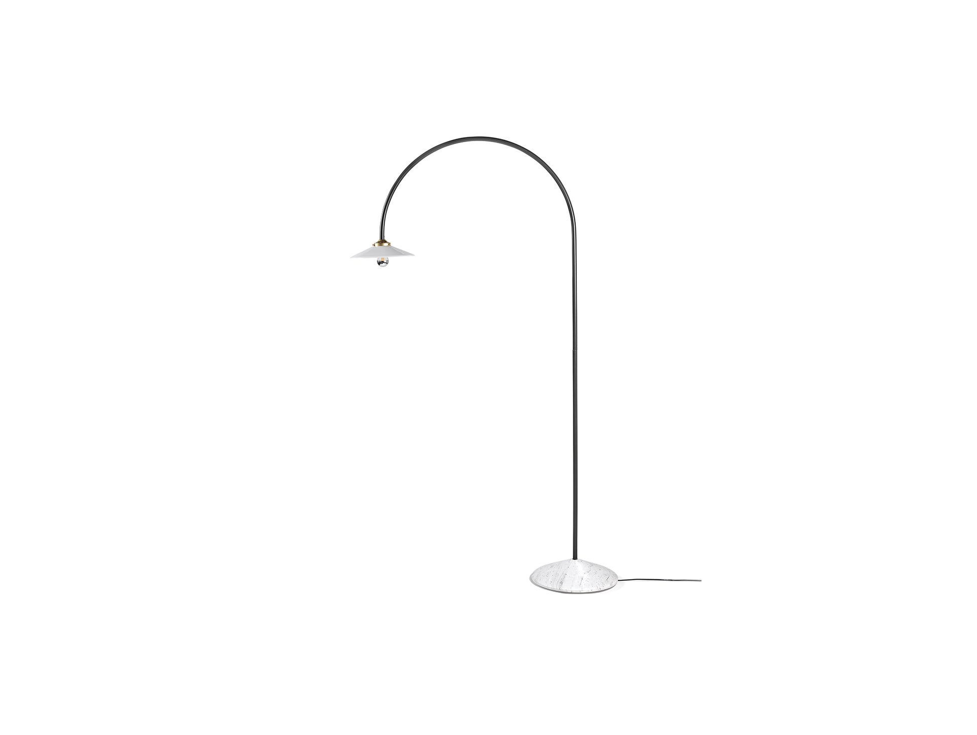 Standing Lamp Marble No.2 by Valerie Objects - Black