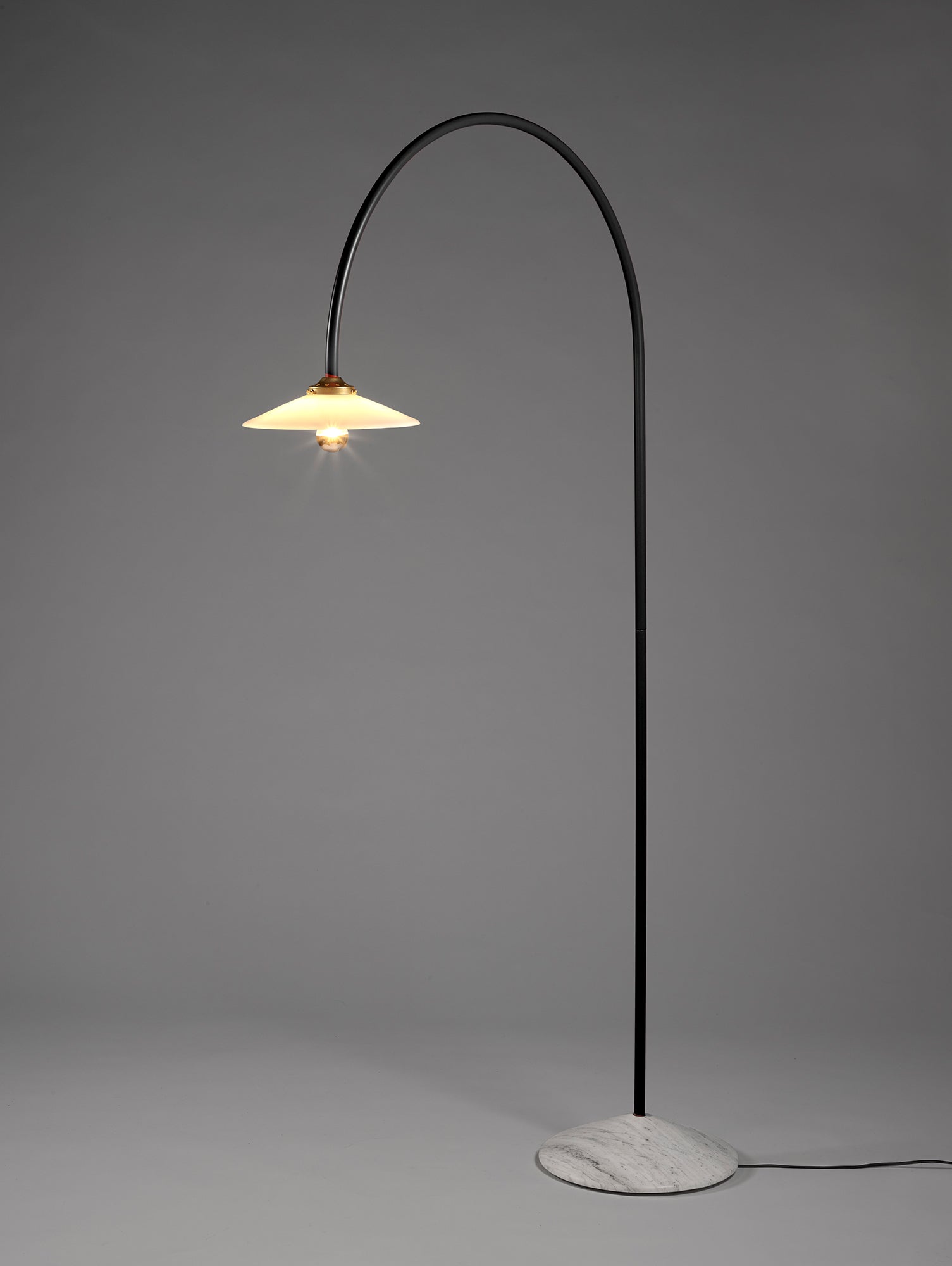 Standing Lamp Marble No.2 by Valerie Objects - Black