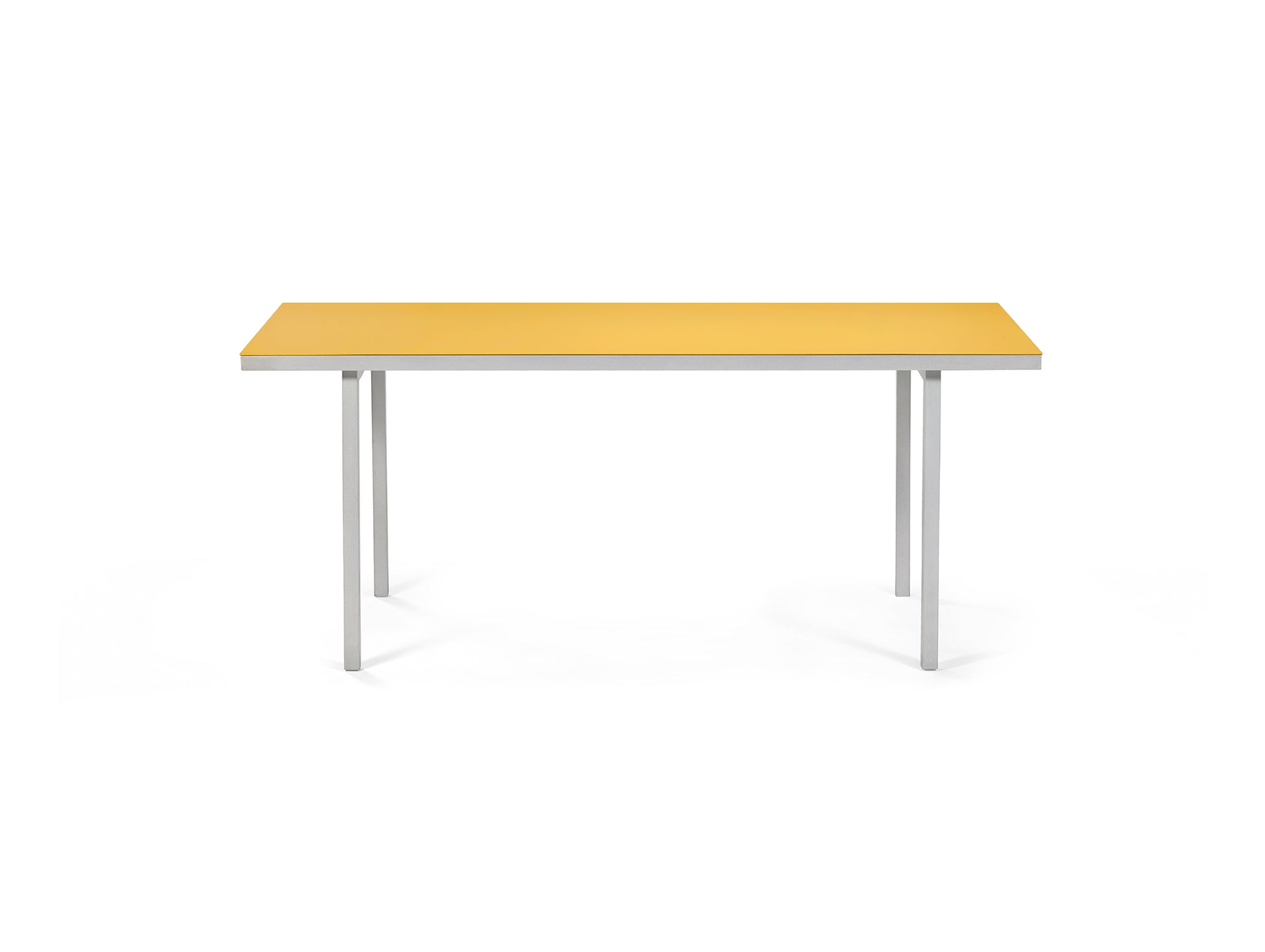 Alu Dining Table by Valerie Objects - Medium / Yellow