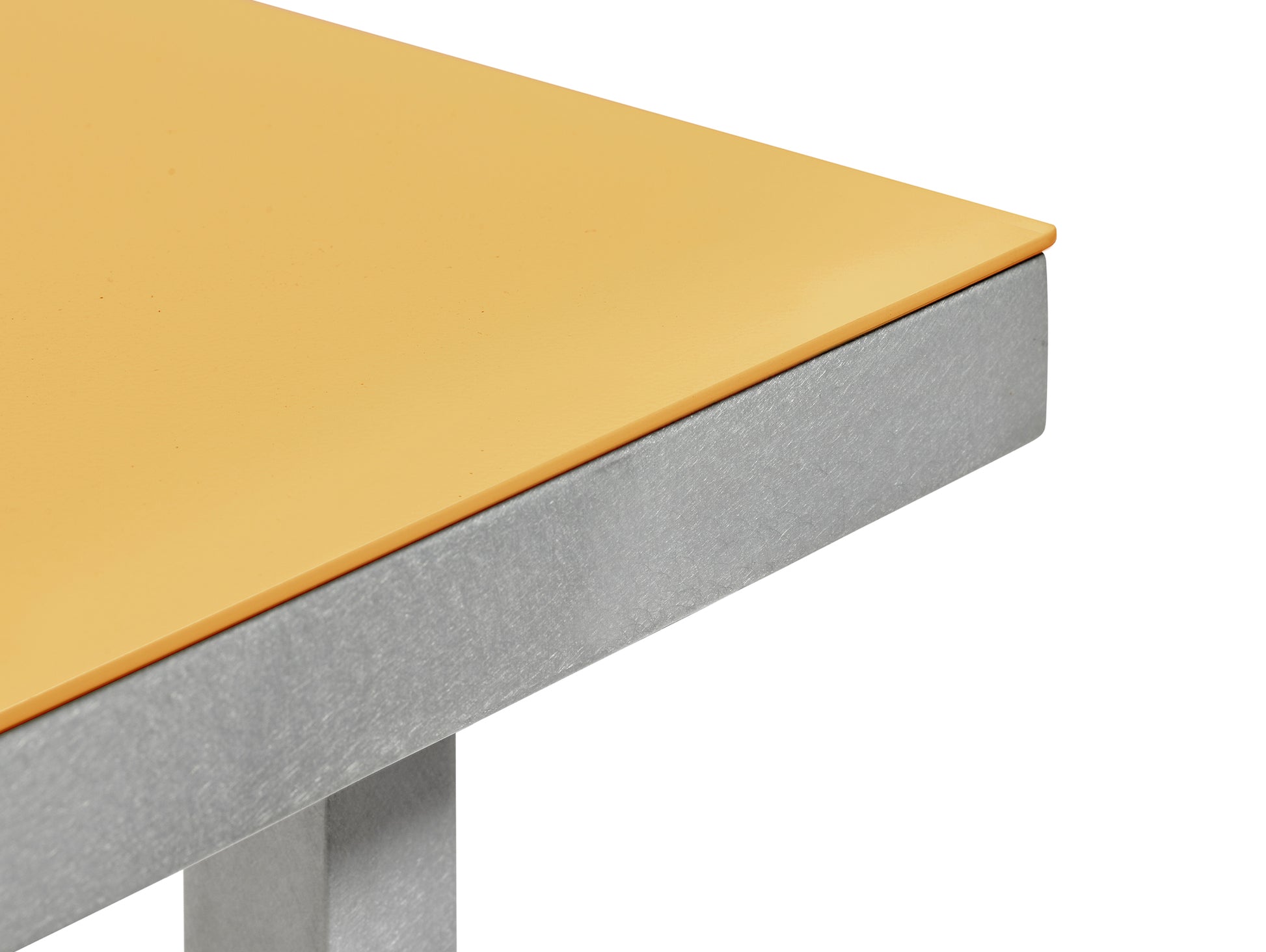 Alu Dining Table by Valerie Objects - Medium / Yellow