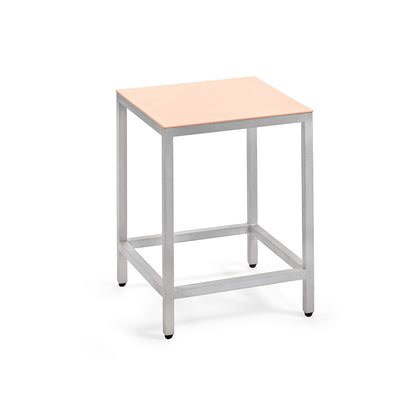 Alu Bar Stool by Valerie Objects - Small (Seat Height: 45 cm) / Pink