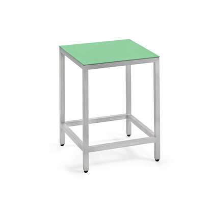 Alu Bar Stool by Valerie Objects - Small (Seat Height: 45 cm) / Green