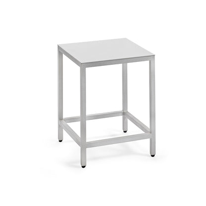 Alu Bar Stool by Valerie Objects - Small (Seat Height: 45 cm) / Aluminium