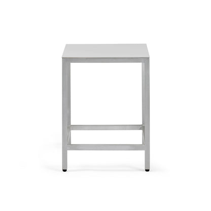 Alu Bar Stool by Valerie Objects - Small (Seat Height: 45 cm) / Aluminium
