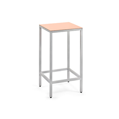 Alu Bar Stool by Valerie Objects - Medium (Seat Height: 65 cm) / Pink