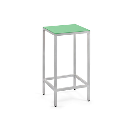 Alu Bar Stool by Valerie Objects - Medium (Seat Height: 65 cm) / Green