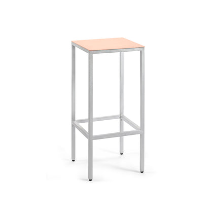 Alu Bar Stool by Valerie Objects - Large (Seat Height: 75 cm) / Pink