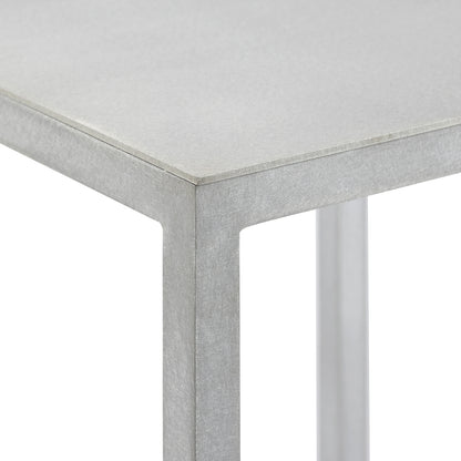 Alu Bar Stool by Valerie Objects - Aluminium Seat