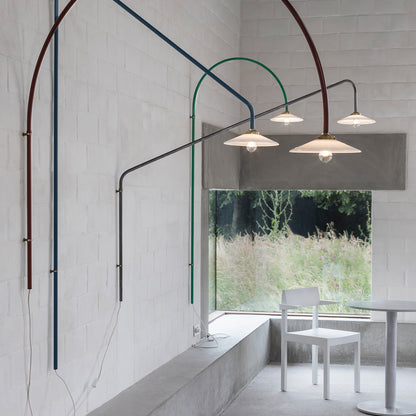 Hanging Lamp No.4 by Valerie Objects - Blue