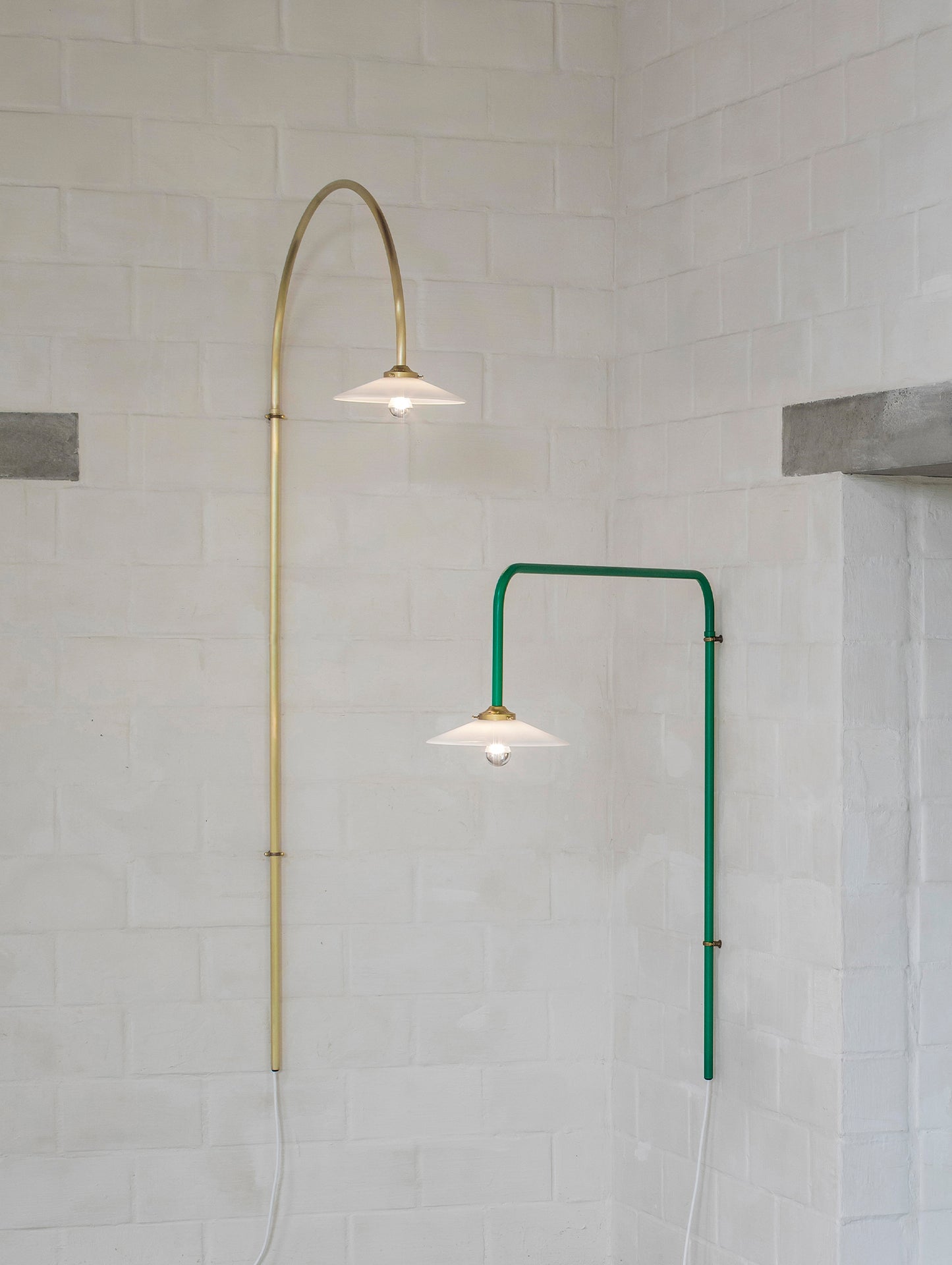 Hanging Lamp No.2 by Valerie Objects - Brass