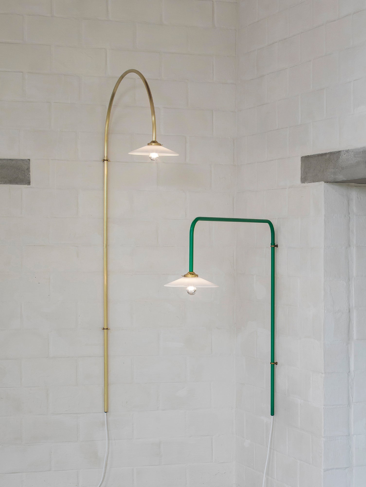 Hanging Lamp No.2 by Valerie Objects - Brass