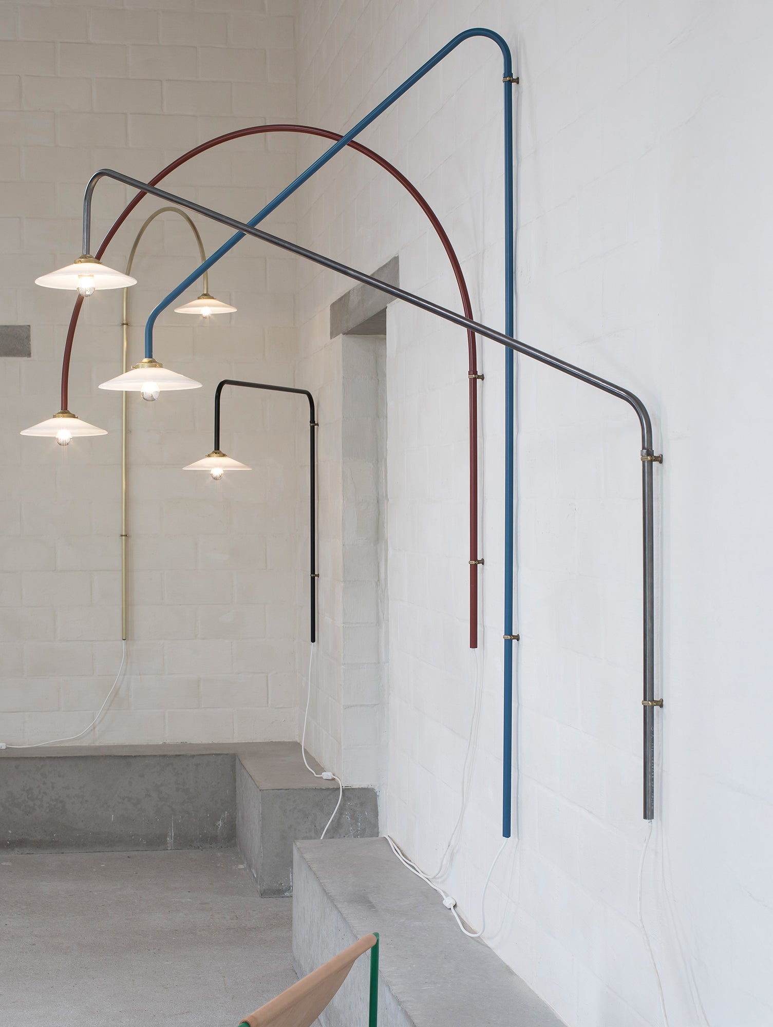 Hanging Lamp No.2 by Valerie Objects - Brass