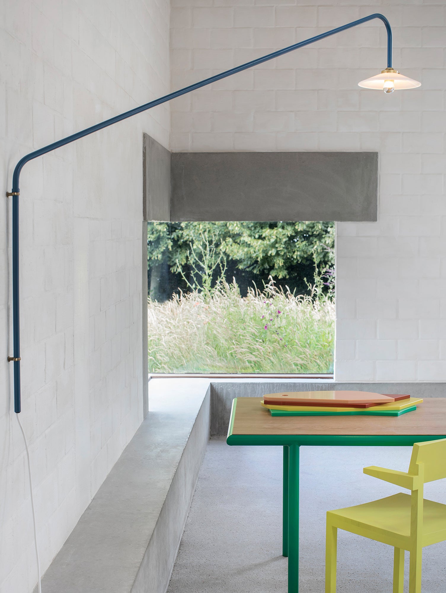 Hanging Lamp No.1 by Valerie Objects - Blue