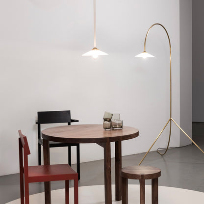 Standing Lamp No.1 by Valerie Objects  - Unlacquered Brass