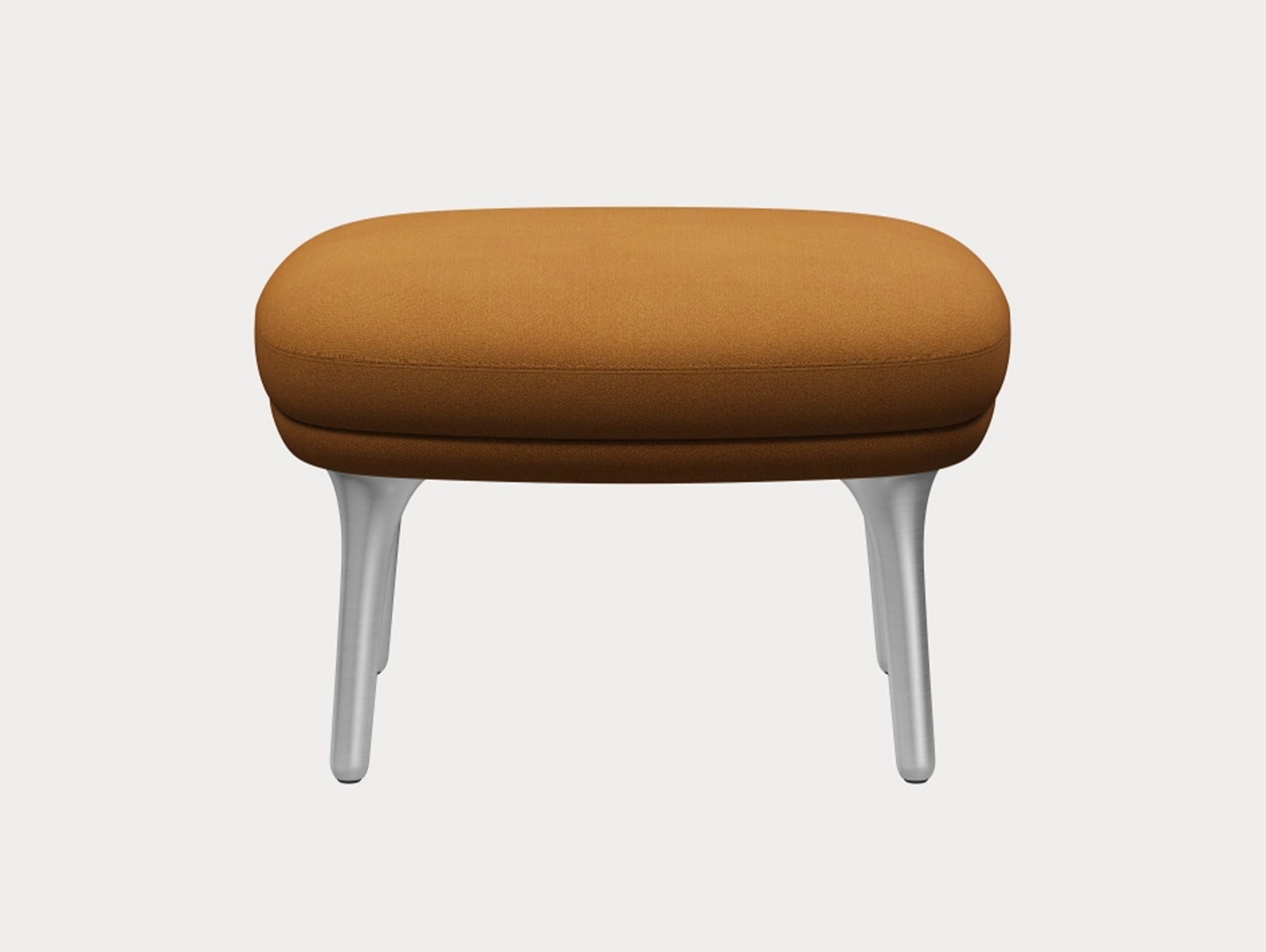 Fri Ottoman by Fritz Hansen - JH14 / Outside: Vidar 472 / Seat: Vidar 472