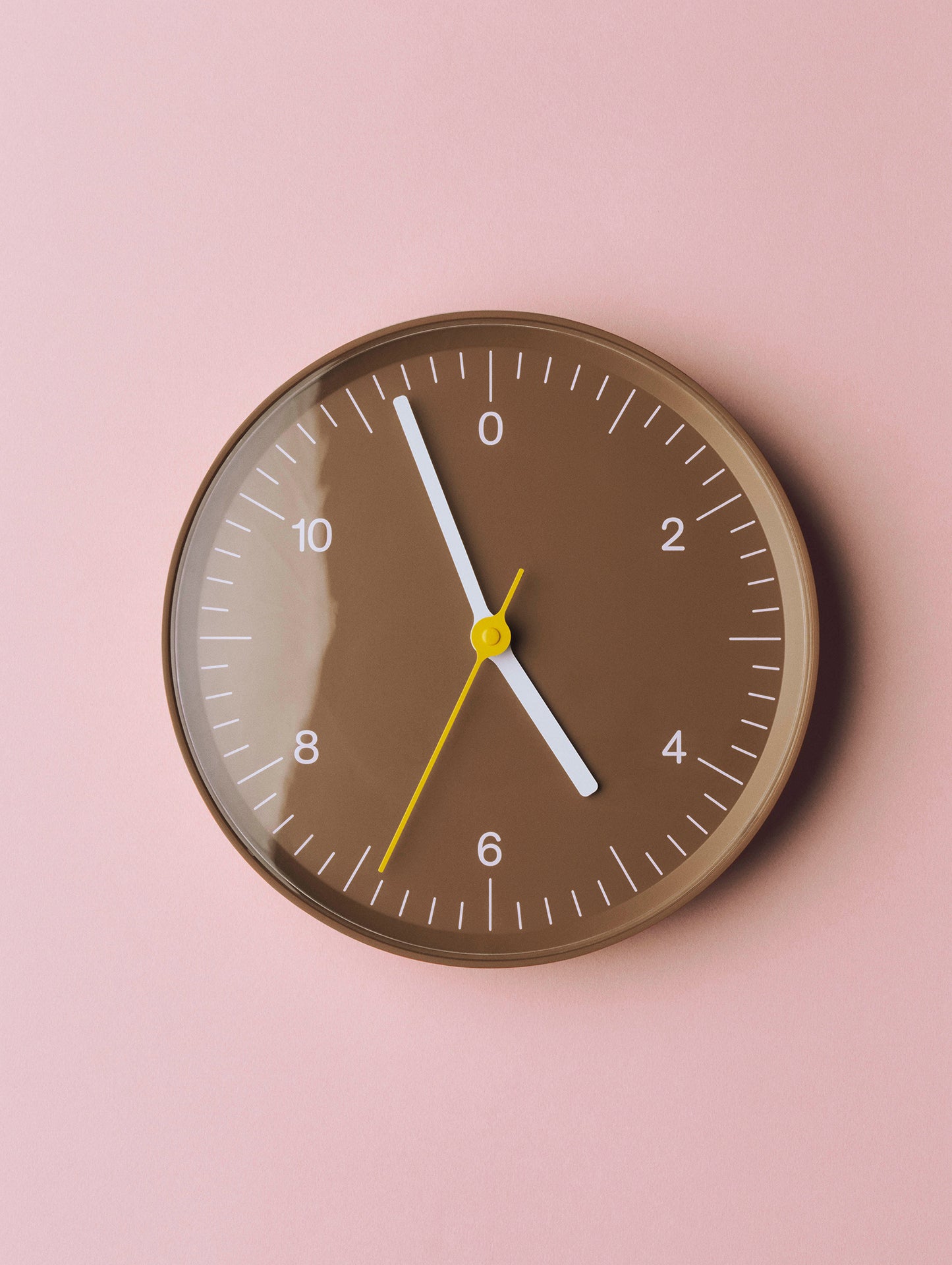 Wall Clock by HAY - Brown