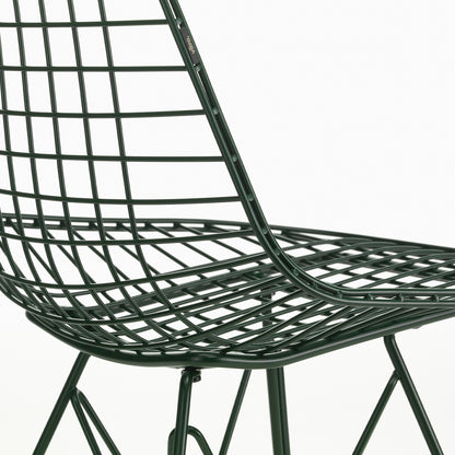 Eames DKR Wire Chair - New Colours by Vitra / Dark Green Powder-Coated Steel