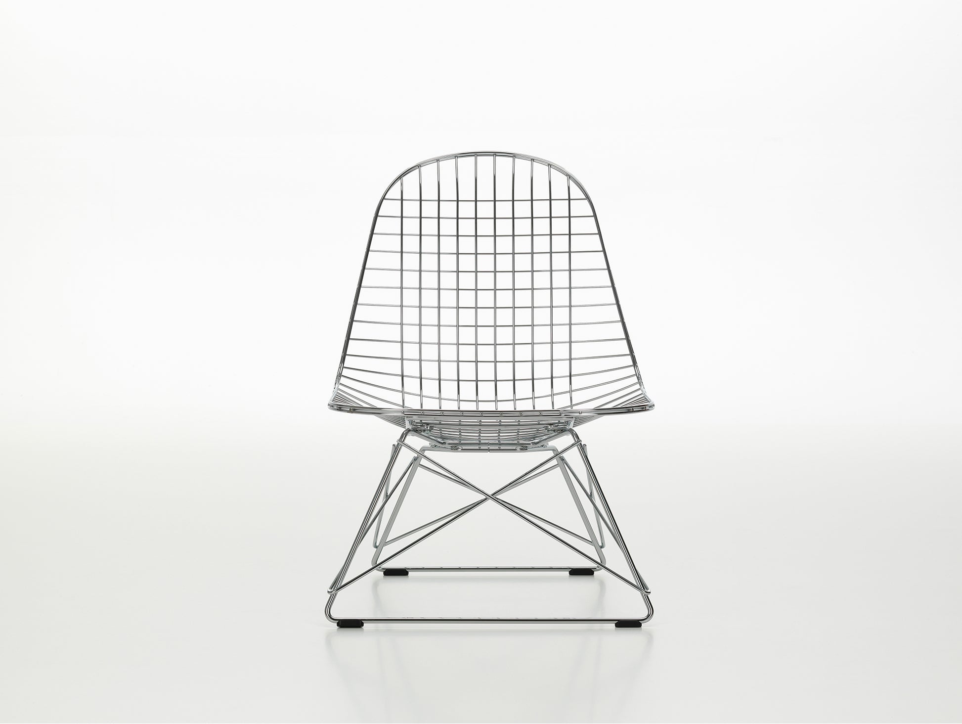 Eames LKR Wire Chair by Vitra - Chromed Powder-Coated Steel