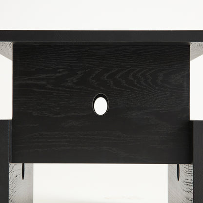 Wood Box Coffee Table by HAY - Black Lacquered Oak