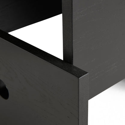 Wood Box Coffee Table by HAY - Black Lacquered Oak