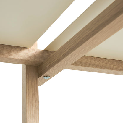 Woody Shelves by HAY - High / Soaped Oak / Almond White