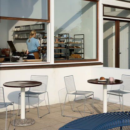 Ceramic Table by HAY - D70 cm / Bordeaux