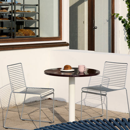 Ceramic Table by HAY - D70 cm / Bordeaux