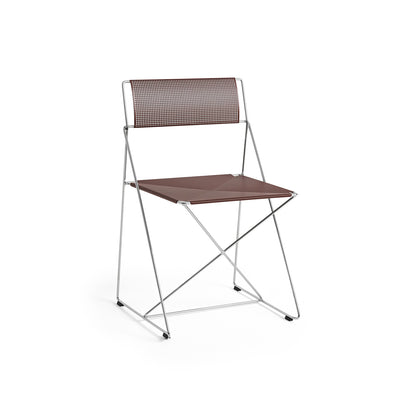 X-Line Chair Indoor by HAY - Iron Red