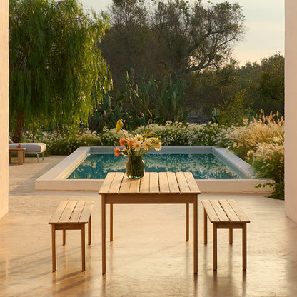 Assemble Table and Bench by Muuto