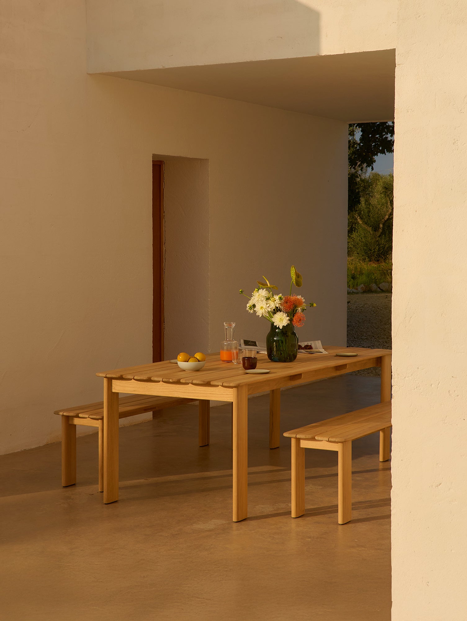 Assemble Table and Bench by Muuto