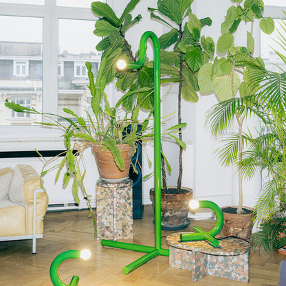 La Uno Floor Lamp by Valerie Objects - Green