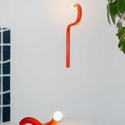 La Due Table Lamp by Valerie Objects - Red